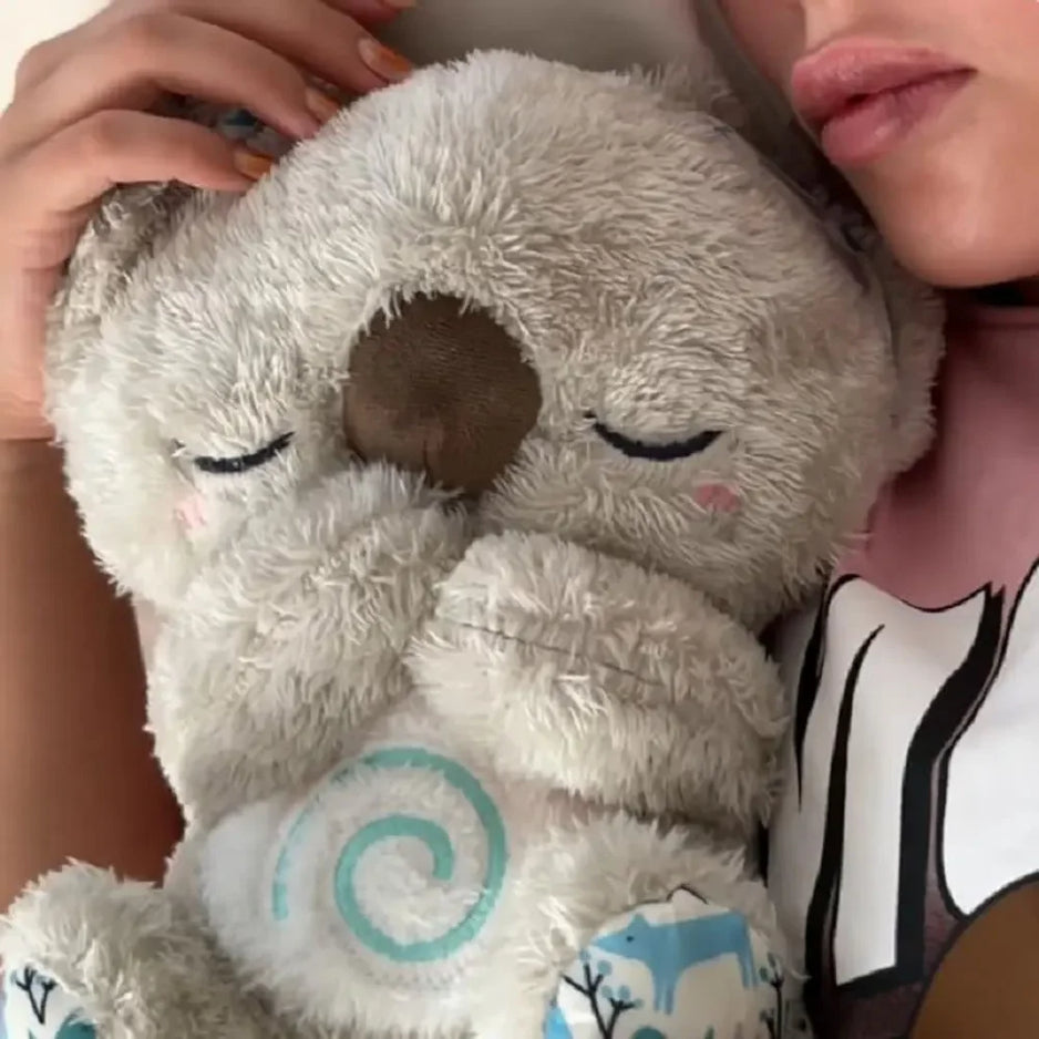 Baby Schnuller Relief Koala Bär Mädchen Stofftier Krippe Spielzeug Beruhigen Koalas Plüsch Spielzeug Mit Schlafliedern Einfach Zu Bedienen Langlebig